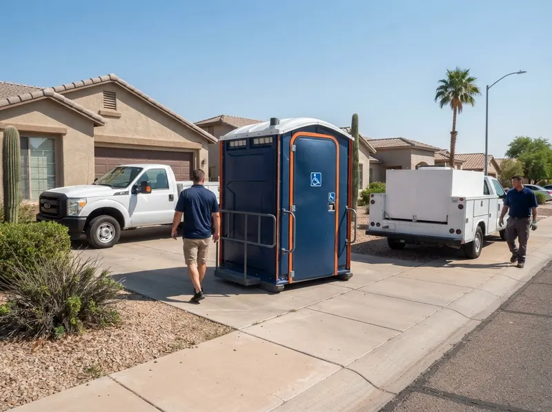 Handicap Accessible Portable Toilet Rental in Peoria, AZ