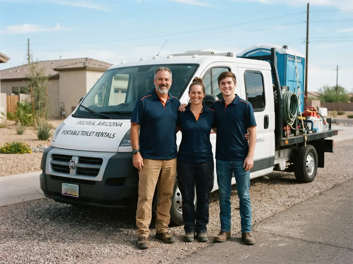 The RestHollow Portable Toilets team — portable toilet rentals in Peoria, AZ